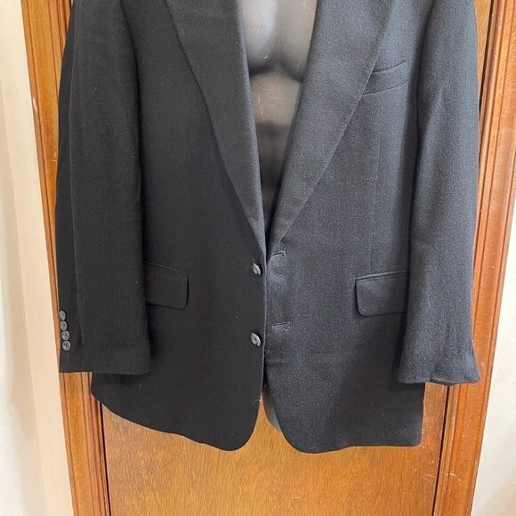 Nordstrom Black Loro Piana Worsted Camel Hair - Picture 5 of 11